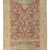 A rare and impressive silk Safavid #8216;Polonaise#8217; carpet