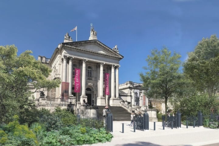 Progetti per il Clore Garden della Tate Britain. Immagine per gentile concessione dello studio Tom Stuart-Smith